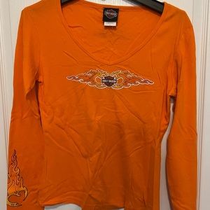 Harley Davidson long sleeve tee